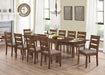 Alston Ladder Back Dining Side Chairs Knotty Nutmeg and Grey (Set of 2) - Imperial Furniture (Las Vegas, NV) - Multi Location