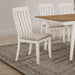 Anwar Vertical Slat Back Dining Side Chair Off White - Imperial Furniture (Las Vegas, NV) - Multi Location