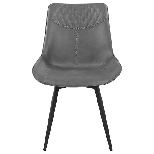Brassie Upholstered Side Chairs Grey (Set of 2) - Imperial Furniture (Las Vegas, NV) - Multi Location