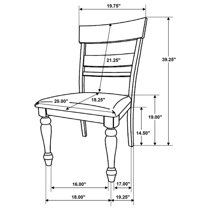 Bridget Side Chair - Imperial Furniture (Las Vegas, NV) - Multi Location