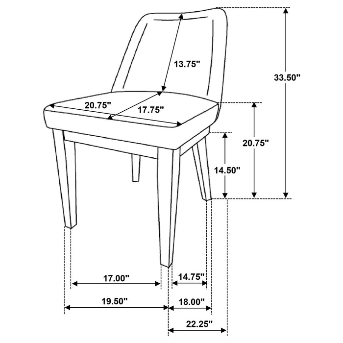 Castlewood Side Chair - Imperial Furniture (Las Vegas, NV) - Multi Location