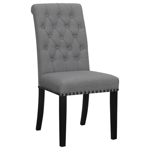 Alana Upholstered Tufted Side Chairs with Nailhead Trim (Set of 2) - Imperial Furniture (Las Vegas, NV) - Multi Location