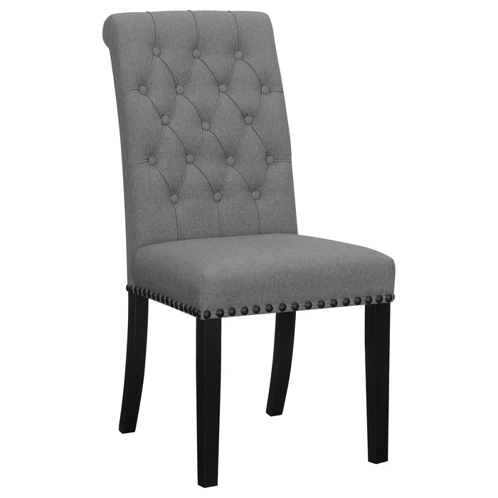Alana Upholstered Tufted Side Chairs with Nailhead Trim (Set of 2) - Imperial Furniture (Las Vegas, NV) - Multi Location