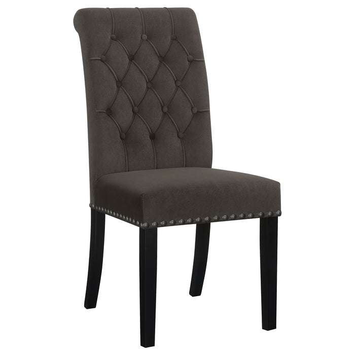 Alana Upholstered Tufted Side Chairs with Nailhead Trim (Set of 2) - Imperial Furniture (Las Vegas, NV) - Multi Location