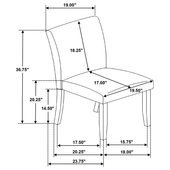 Cantley Side Chair - Imperial Furniture (Las Vegas, NV) - Multi Location