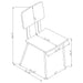 Calla Side Chair - Imperial Furniture (Las Vegas, NV) - Multi Location