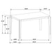 Almonte 5 Pc Dining Set - Imperial Furniture (Las Vegas, NV) - Multi Location