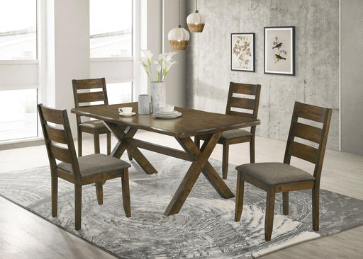 Alston Dining Room Set Knotty Nutmeg and Grey - Imperial Furniture (Las Vegas, NV) - Multi Location