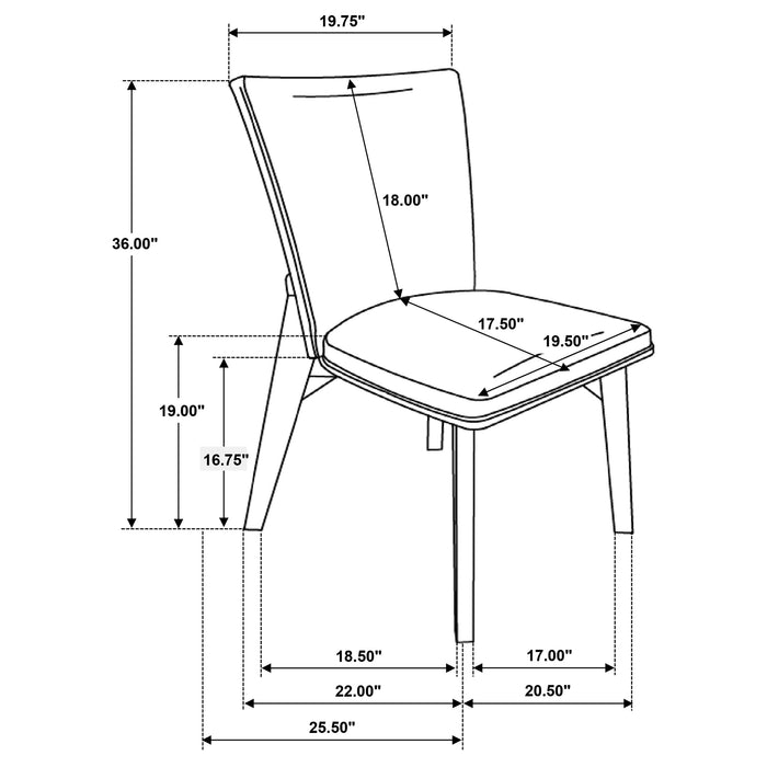 Biloxi 7 Pc Dining Set - Imperial Furniture (Las Vegas, NV) - Multi Location