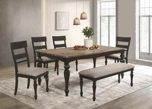 Bridget 6 Pc Dining Set - Imperial Furniture (Las Vegas, NV) - Multi Location