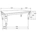 Bridget 6 Pc Dining Set - Imperial Furniture (Las Vegas, NV) - Multi Location