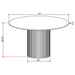 Acadia Dining Table - Imperial Furniture (Las Vegas, NV) - Multi Location