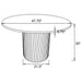 Bradbury Dining Table - Imperial Furniture (Las Vegas, NV) - Multi Location