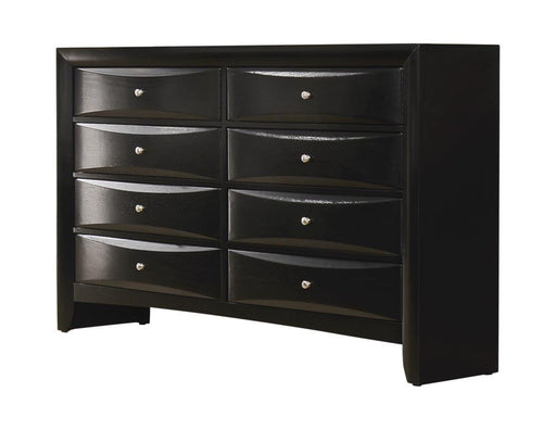 Briana Rectangular 8-drawer Dresser Black - Imperial Furniture (Las Vegas, NV) - Multi Location