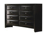 Briana Rectangular 8-drawer Dresser Black - Imperial Furniture (Las Vegas, NV) - Multi Location