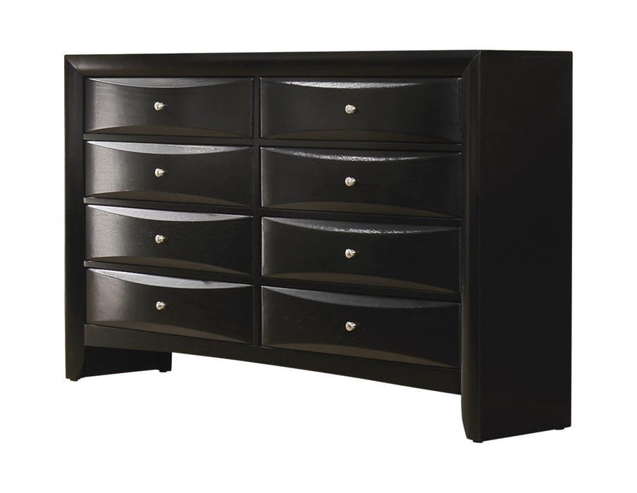 Briana Rectangular 8-drawer Dresser Black - Imperial Furniture (Las Vegas, NV) - Multi Location