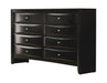 Briana Rectangular 8-drawer Dresser Black - Imperial Furniture (Las Vegas, NV) - Multi Location