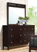 Carlton 6-drawer Rectangular Dresser Cappuccino - Imperial Furniture (Las Vegas, NV) - Multi Location