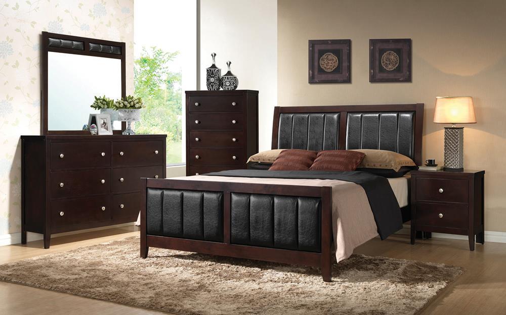 Carlton 6-drawer Rectangular Dresser Cappuccino - Imperial Furniture (Las Vegas, NV) - Multi Location