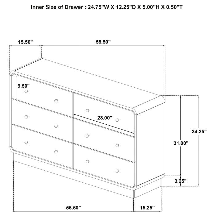 Cavelle Dresser - Imperial Furniture (Las Vegas, NV) - Multi Location