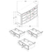 Celina Dresser - Imperial Furniture (Las Vegas, NV) - Multi Location