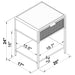 Amherst End & Side Table - Imperial Furniture (Las Vegas, NV) - Multi Location