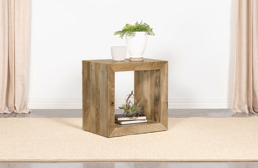 Benton Rectangular Solid Wood End Table Natural - Imperial Furniture (Las Vegas, NV) - Multi Location