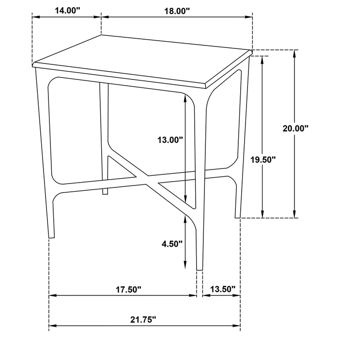 Baldwin End & Side Table - Imperial Furniture (Las Vegas, NV) - Multi Location