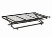 Ethan Twin Pop Up Trundle Bed with Rollers Black - Imperial Furniture (Las Vegas, NV) - Multi Location