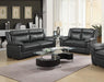 Arabella Upholstered Pillow Top Arm Living Room Set Grey - Imperial Furniture (Las Vegas, NV) - Multi Location