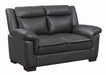 Arabella Pillow Top Upholstered Loveseat Grey - Imperial Furniture (Las Vegas, NV) - Multi Location