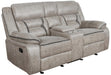 Greer Upholstered Tufted Back Glider Loveseat - Imperial Furniture (Las Vegas, NV) - Multi Location