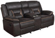 Greer Upholstered Tufted Back Glider Loveseat - Imperial Furniture (Las Vegas, NV) - Multi Location