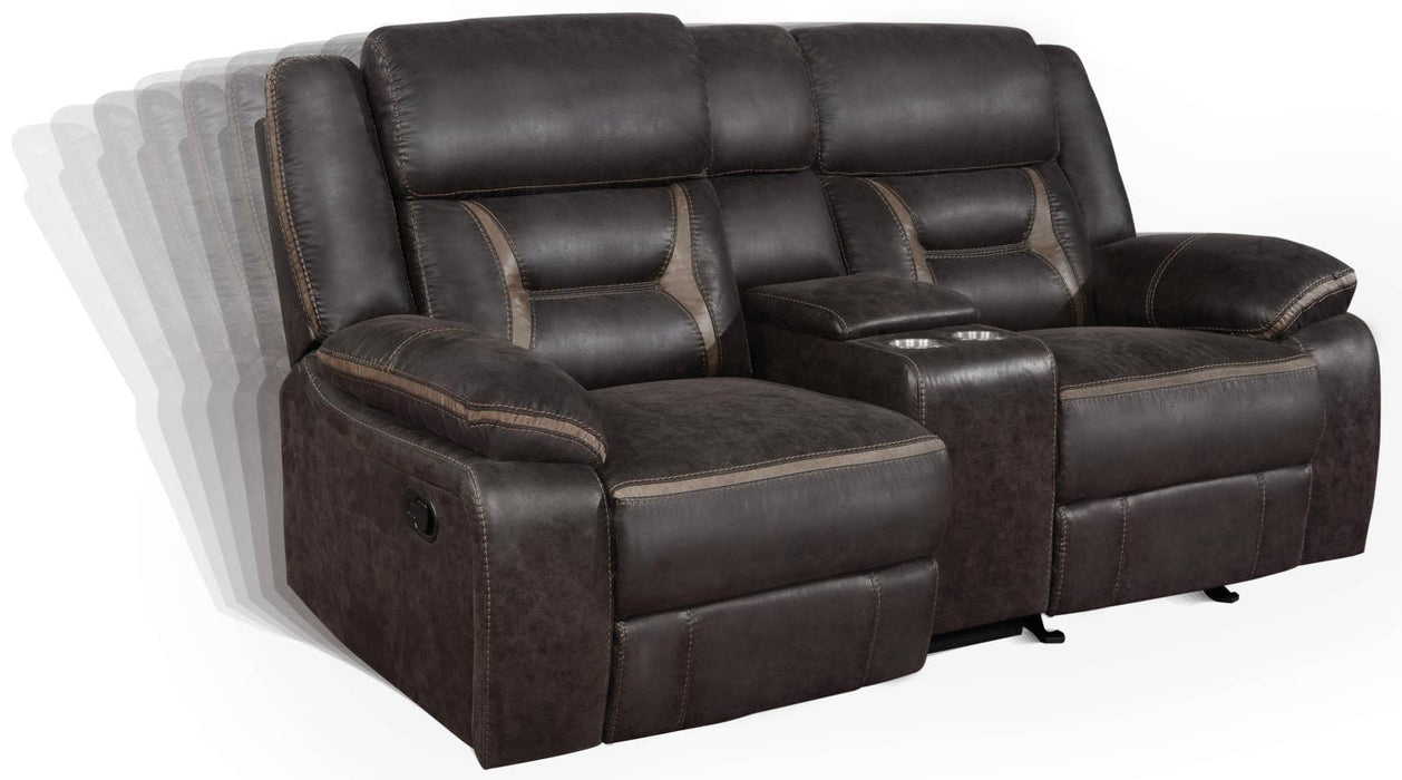 Greer Upholstered Tufted Back Glider Loveseat - Imperial Furniture (Las Vegas, NV) - Multi Location
