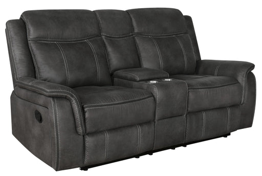 Lawrence Upholstered Tufted Back Motion Loveseat - Imperial Furniture (Las Vegas, NV) - Multi Location
