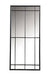 Annetta Rectangular Window Pane Wall Mirror Black - Imperial Furniture (Las Vegas, NV) - Multi Location