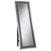 Carisi Rectangular Standing Mirror with LED Lighting Silver - Imperial Furniture (Las Vegas, NV) - Multi Location