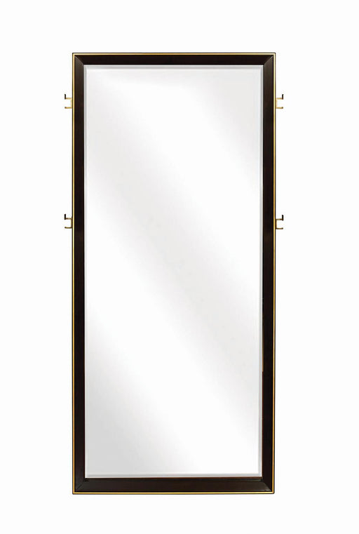 Durango Floor Dresser Mirror Smoked Peppercorn - Imperial Furniture (Las Vegas, NV) - Multi Location