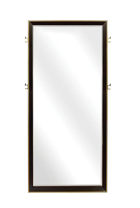 Durango Floor Dresser Mirror Smoked Peppercorn - Imperial Furniture (Las Vegas, NV) - Multi Location