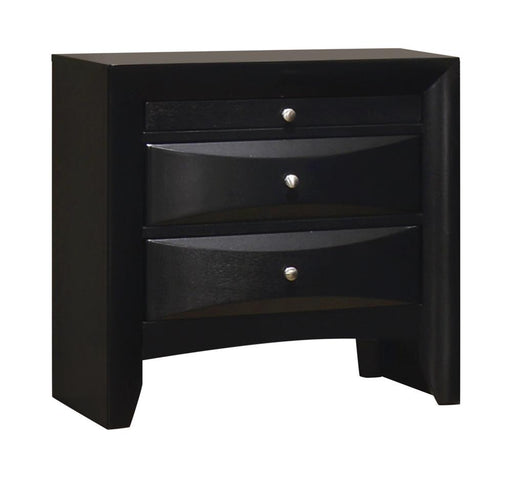 Briana Rectangular 2-drawer Nightstand Black - Imperial Furniture (Las Vegas, NV) - Multi Location