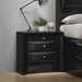 Briana Rectangular 2-drawer Nightstand Black - Imperial Furniture (Las Vegas, NV) - Multi Location
