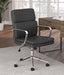 Ximena Standard Back Upholstered Office Chair Black - Imperial Furniture (Las Vegas, NV) - Multi Location