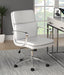 Ximena Standard Back Upholstered Office Chair White - Imperial Furniture (Las Vegas, NV) - Multi Location