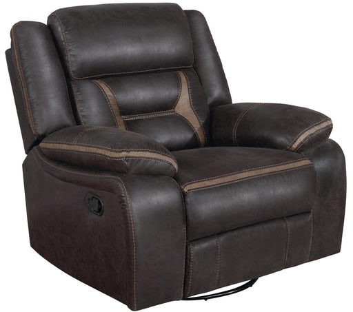 Greer Upholstered Tufted Back Glider Recliner - Imperial Furniture (Las Vegas, NV) - Multi Location