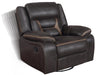 Greer Upholstered Tufted Back Glider Recliner - Imperial Furniture (Las Vegas, NV) - Multi Location