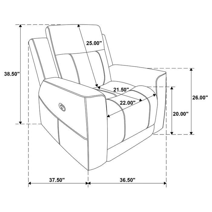 Brentwood Recliner - Imperial Furniture (Las Vegas, NV) - Multi Location