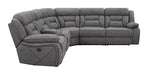 Higgins 4-piece Upholstered Power Sectional Grey - Imperial Furniture (Las Vegas, NV) - Multi Location