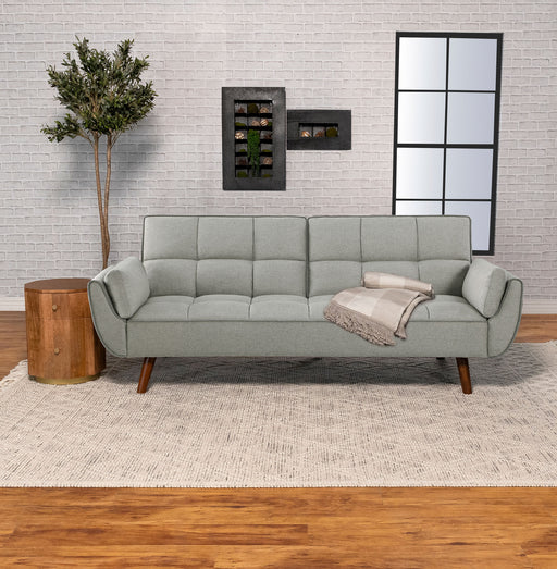 Caufield Upholstered Buscuit Tufted Covertible Sofa Bed Grey - Imperial Furniture (Las Vegas, NV) - Multi Location