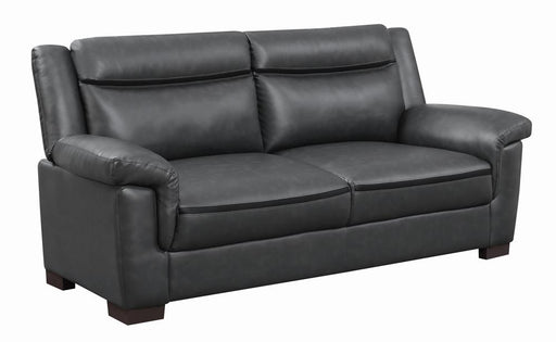 Arabella Pillow Top Upholstered Sofa Grey - Imperial Furniture (Las Vegas, NV) - Multi Location