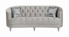 Avonlea Sloped Arm Tufted Sofa Grey - Imperial Furniture (Las Vegas, NV) - Multi Location